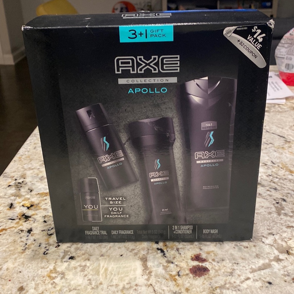 AXE 3+1 Apollo gift pack.
